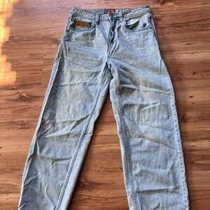 Empyre Light Blue Relaxed Fit Men's Jeans